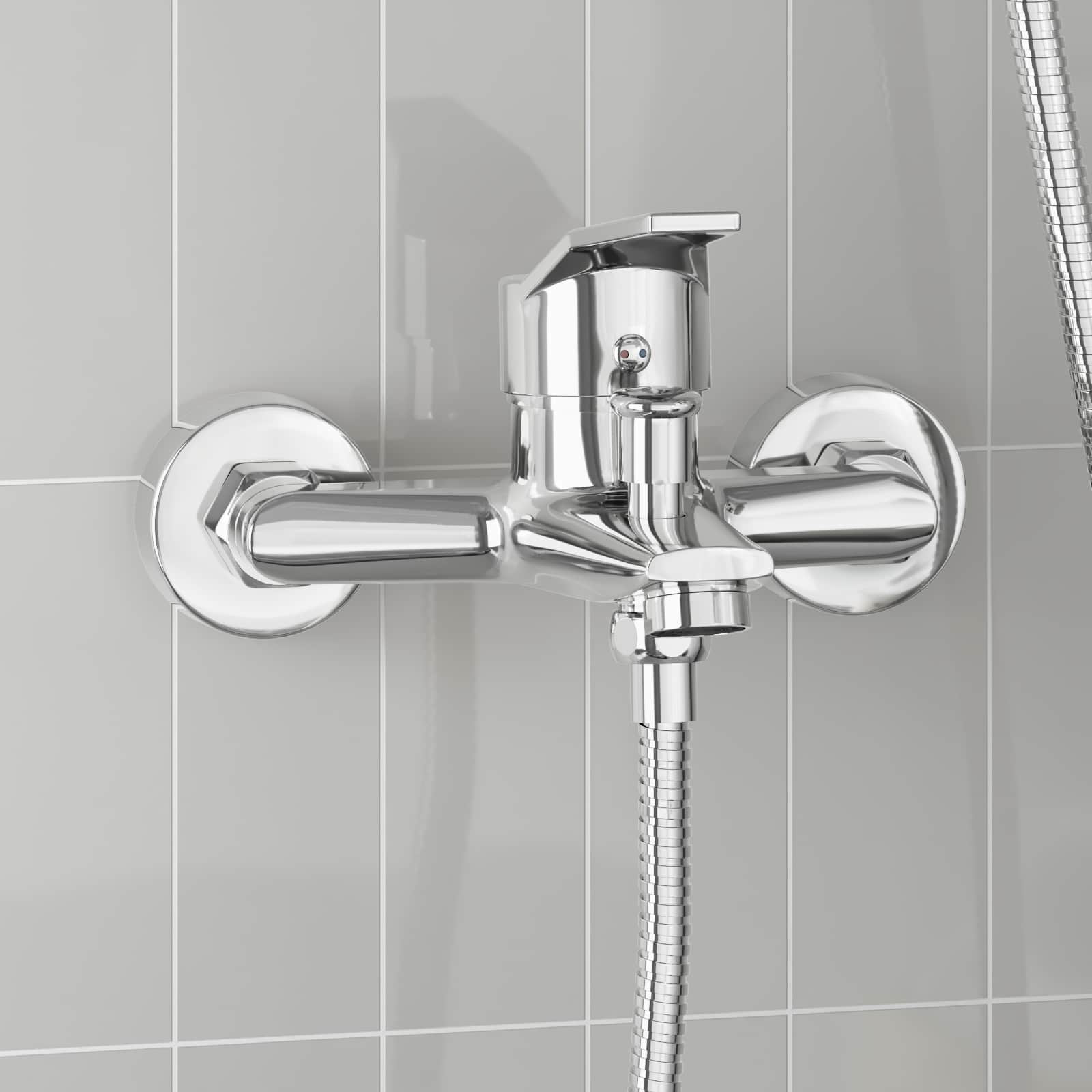 Vidaxx mitigeur de douche chromé g 1 2 pouces
