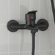 VidaXL mitigeur de douche noir g 1 2 pouces