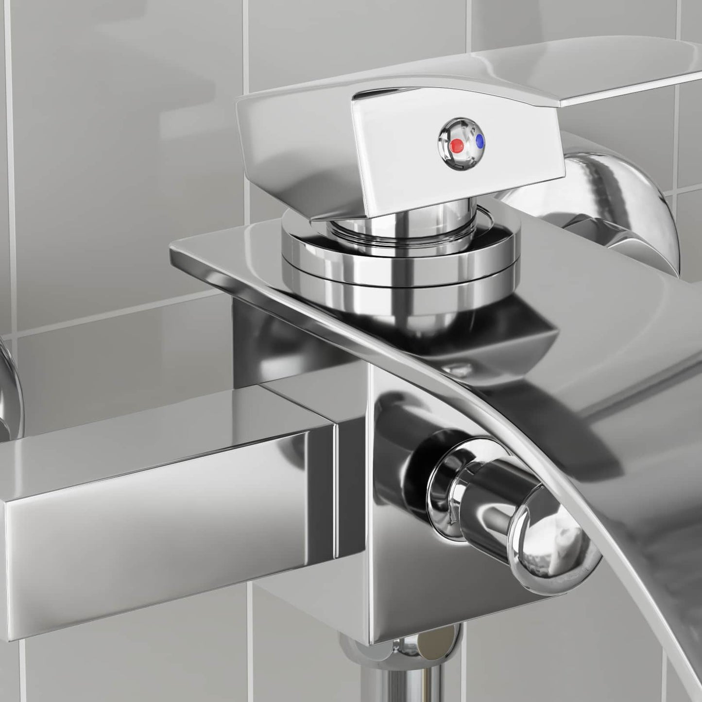 Vidaxx mitigeur de douche chromé g 1 2 pouces