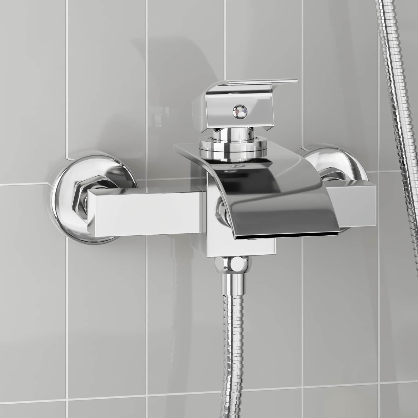 Vidaxx mitigeur de douche chromé g 1 2 pouces