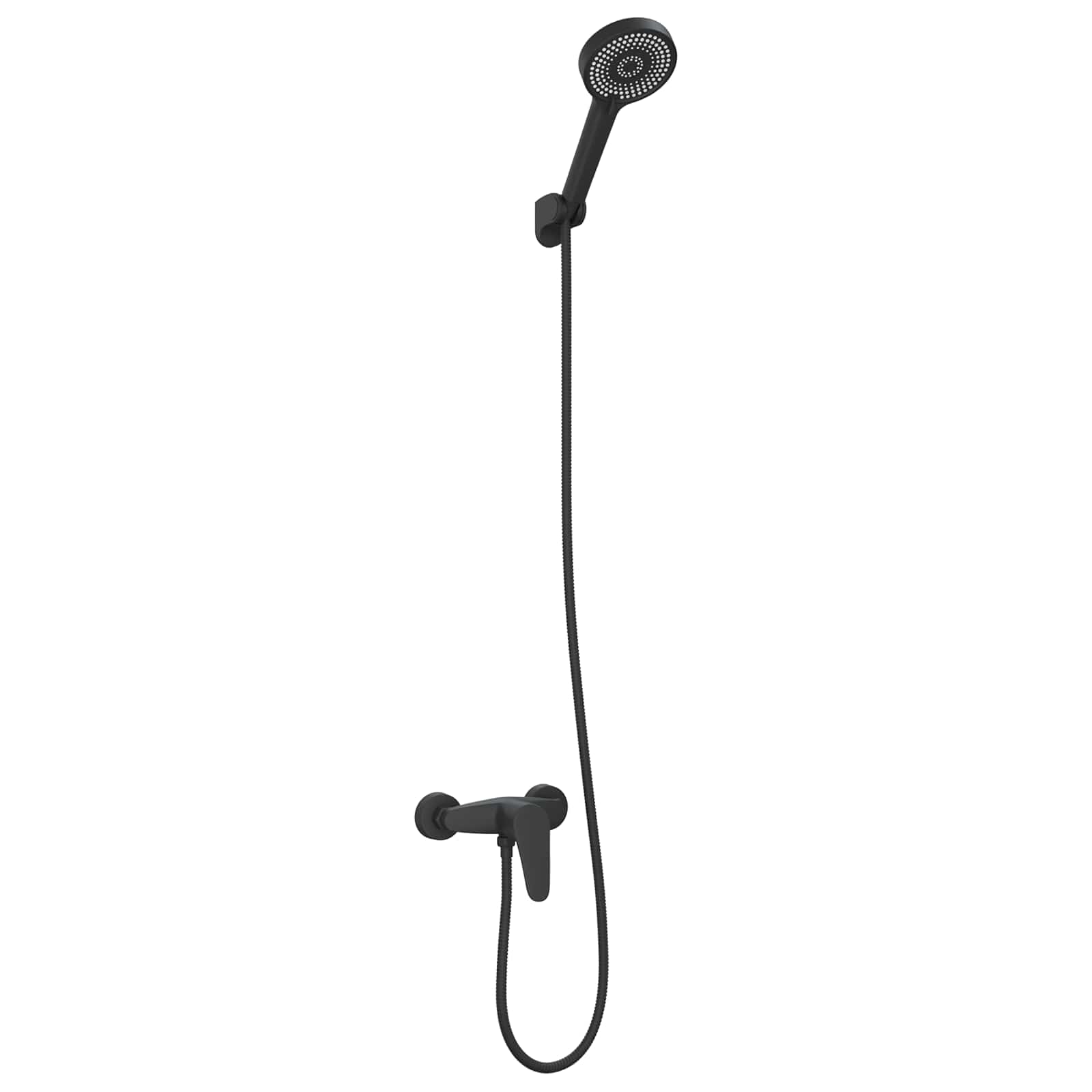 Vidaxx ensemble de douche noir g 1 2 pouces