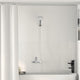 VidaXL ensemble de douche chromé g 1 2 pouces