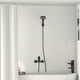 Vidaxx ensemble de douche noir g 1 2 pouces