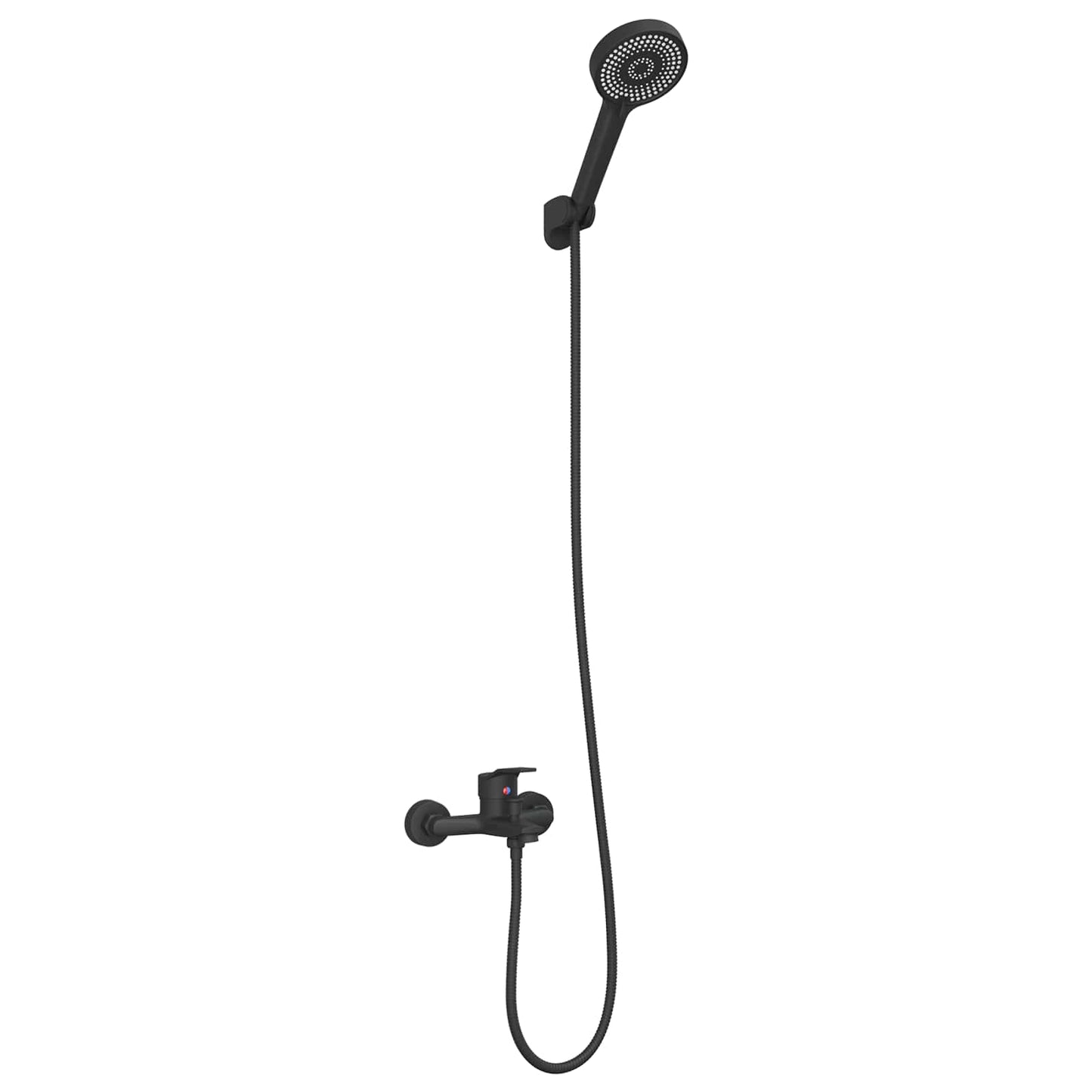 Vidaxx ensemble de douche noir g 1 2 pouces
