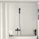 Vidaxx ensemble de douche noir g 1 2 pouces