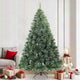 Vidaxx sapin de Noël artificiel avec branches plumeuses, vert enneigé 210 cm