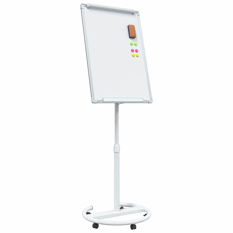 Vidaxx tableau blanc magnétique gris et blanc 62 x 62,5 x 197 cm eps