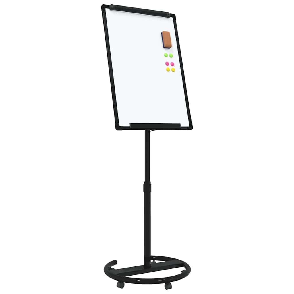 Vidaxx tableau blanc magnétique noir et blanc 62 x 62,5 x 197 cm eps