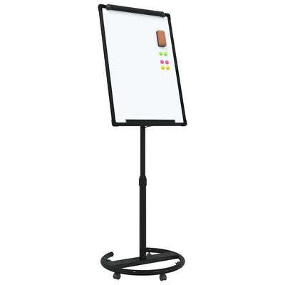 Vidaxx tableau blanc magnétique noir et blanc 62 x 62,5 x 197 cm eps