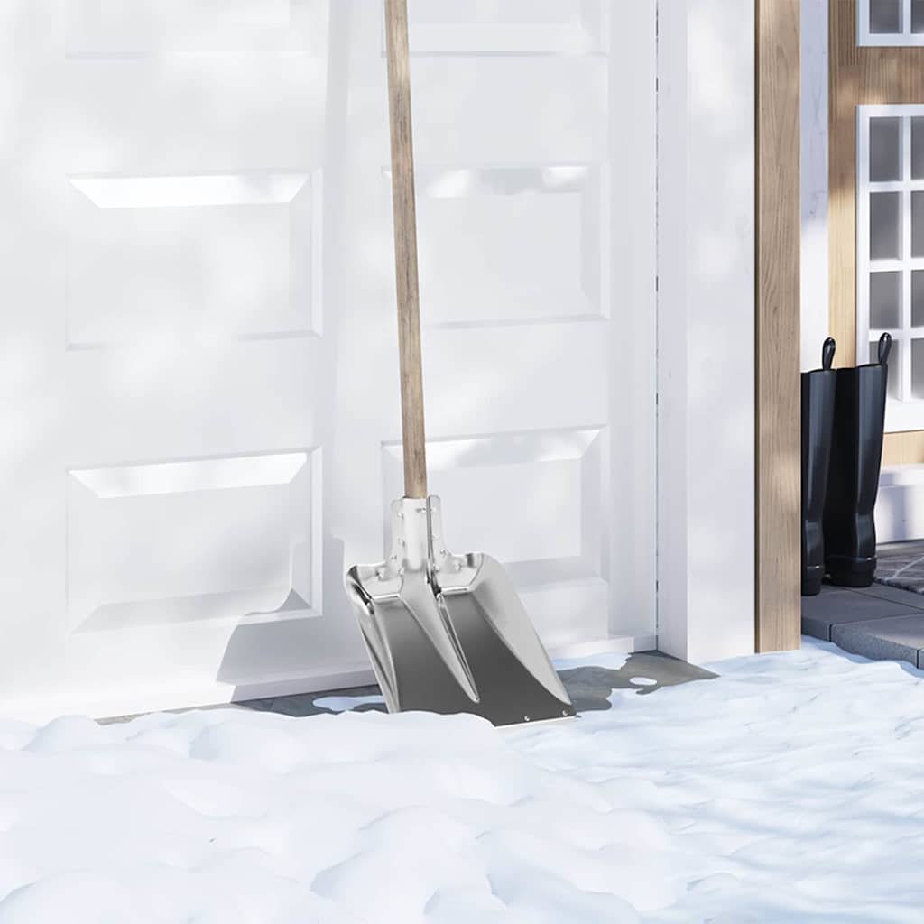 Vidaxx tête de pelle 4 pcs argent 43 x 32,5 cm aluminium