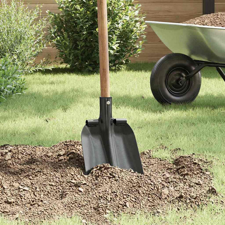 Vidaxx tête de pelle argent 33 x 21 cm acier enduit de poudre