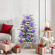Vidaxl ensemble de boules de Noël xl 15 pcs plastique lilas