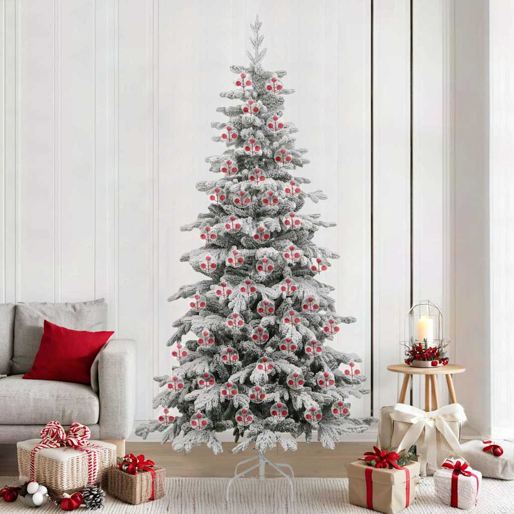 VidaXL ensemble de boules de Noël 100 pcs transparent ø 10 cm