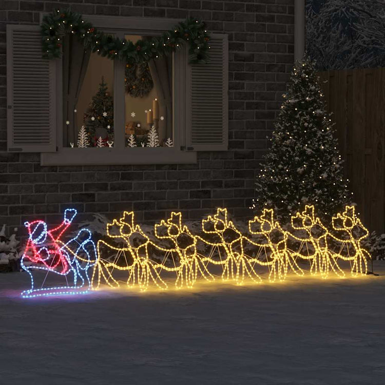 Vidaxx Décoration de Noël multicolore 69 x 79 cm PVC