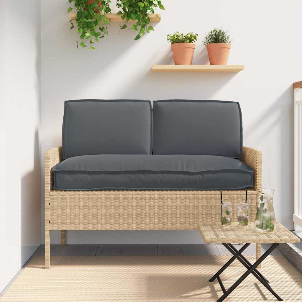 VidaXL ensemble de coussins 3 pcs tissu oxford anthracite