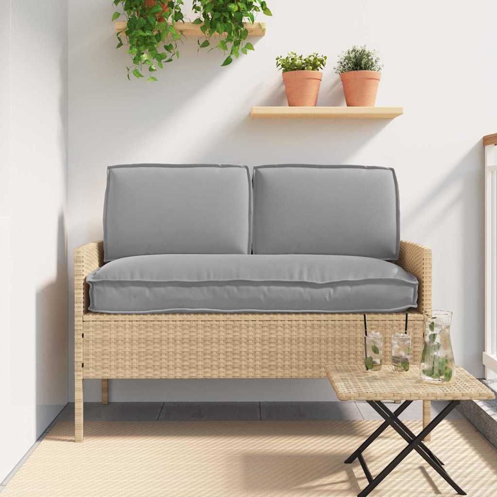 VidaXL ensemble de coussins 3 pcs tissu oxford gris