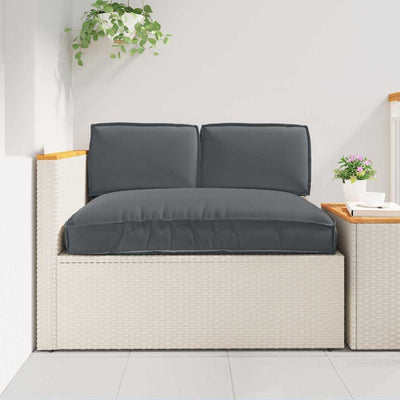 VidaXL ensemble de coussins 3 pcs tissu oxford anthracite