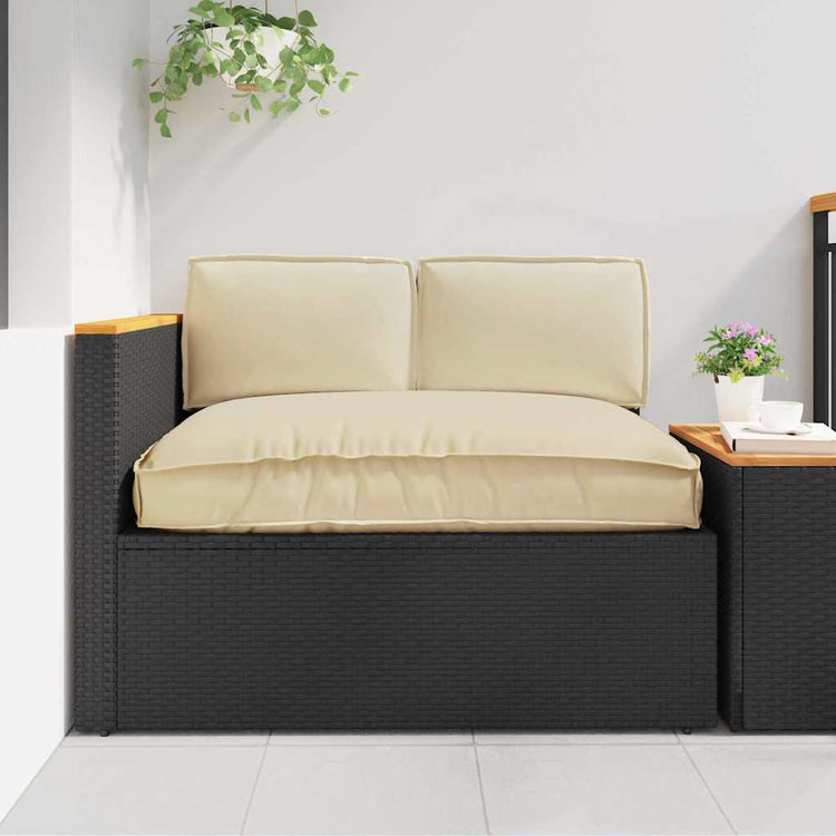 VidaXL ensemble de coussins 3 pcs tissu oxford beige