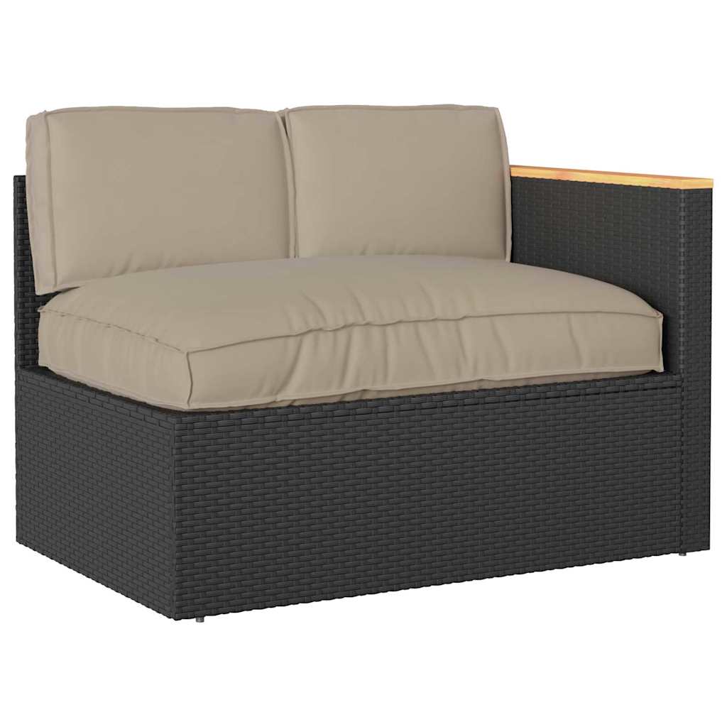 VidaXL ensemble de coussins 3 pcs tissu oxford taupe