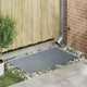 Vidaxxl grille argent 30 x 30 x 2 cm en acier galvanisé à chaud