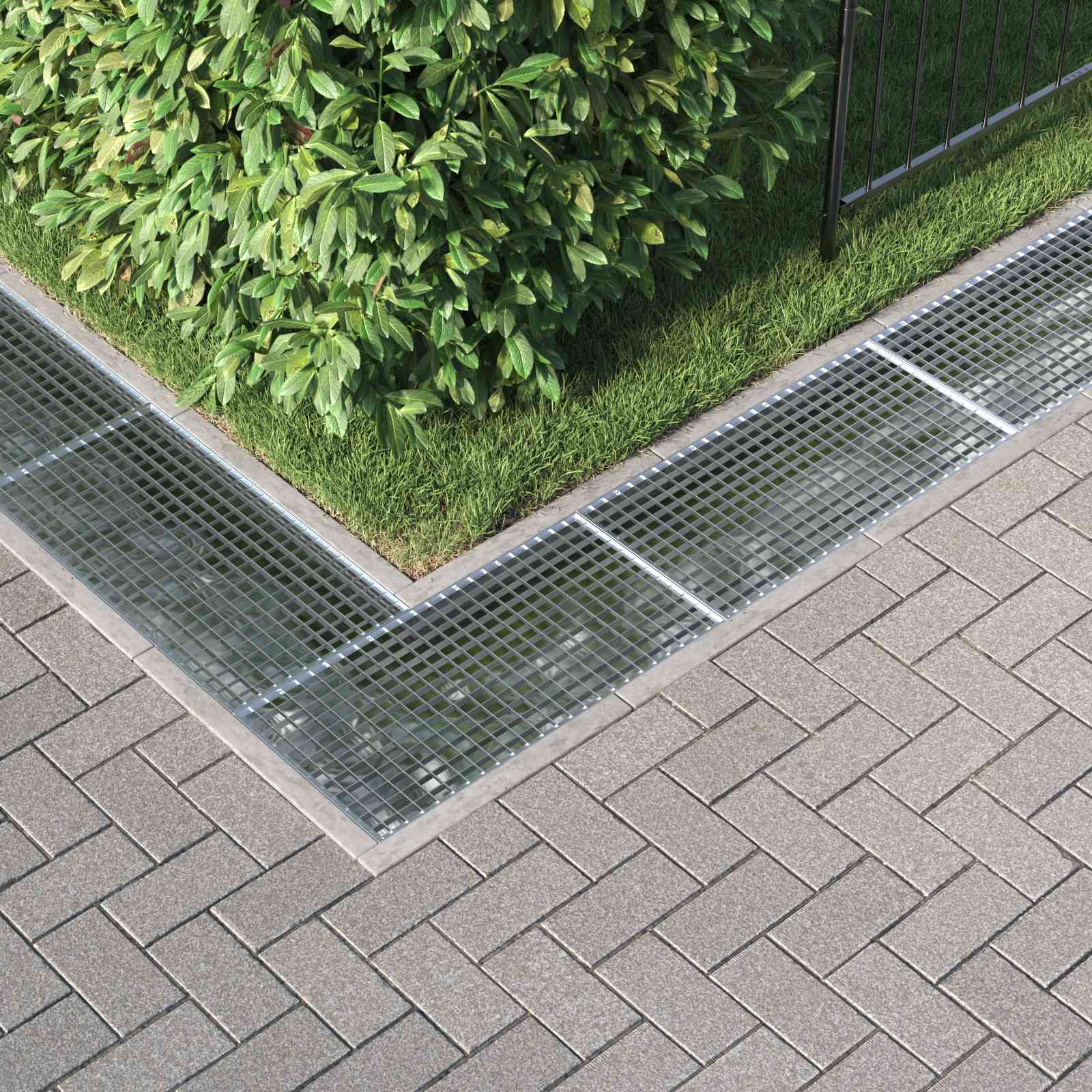 Vidaxxl grille argent 80 x 40 x 2 cm en acier galvanisé à chaud