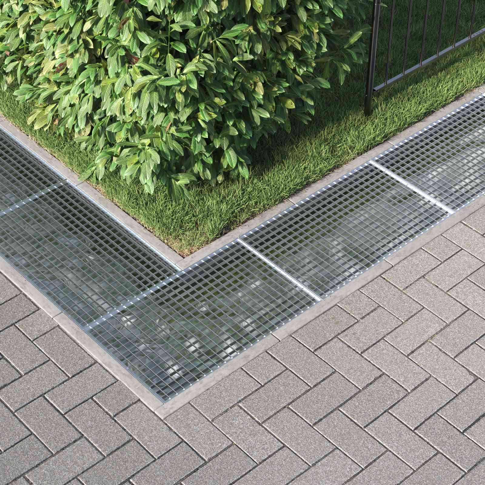 Vidaxxl grille argent 80 x 50 x 2 cm en acier galvanisé à chaud