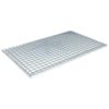 Vidaxxl grille argent 80 x 50 x 2 cm en acier galvanisé à chaud