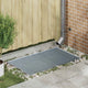 Vidaxxl grille argent 100 x 60 x 2 cm acier galvanisé à chaud