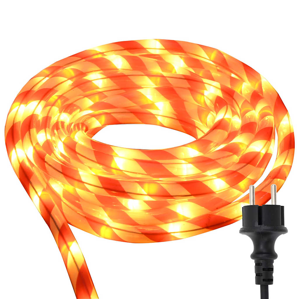 Corde lumineuse VidaXL avec 2400 LED blanc chaud 100 m PVC