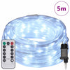 Corde lumineuse Vidaxxl avec 120 LED blanc froid 5 m PVC