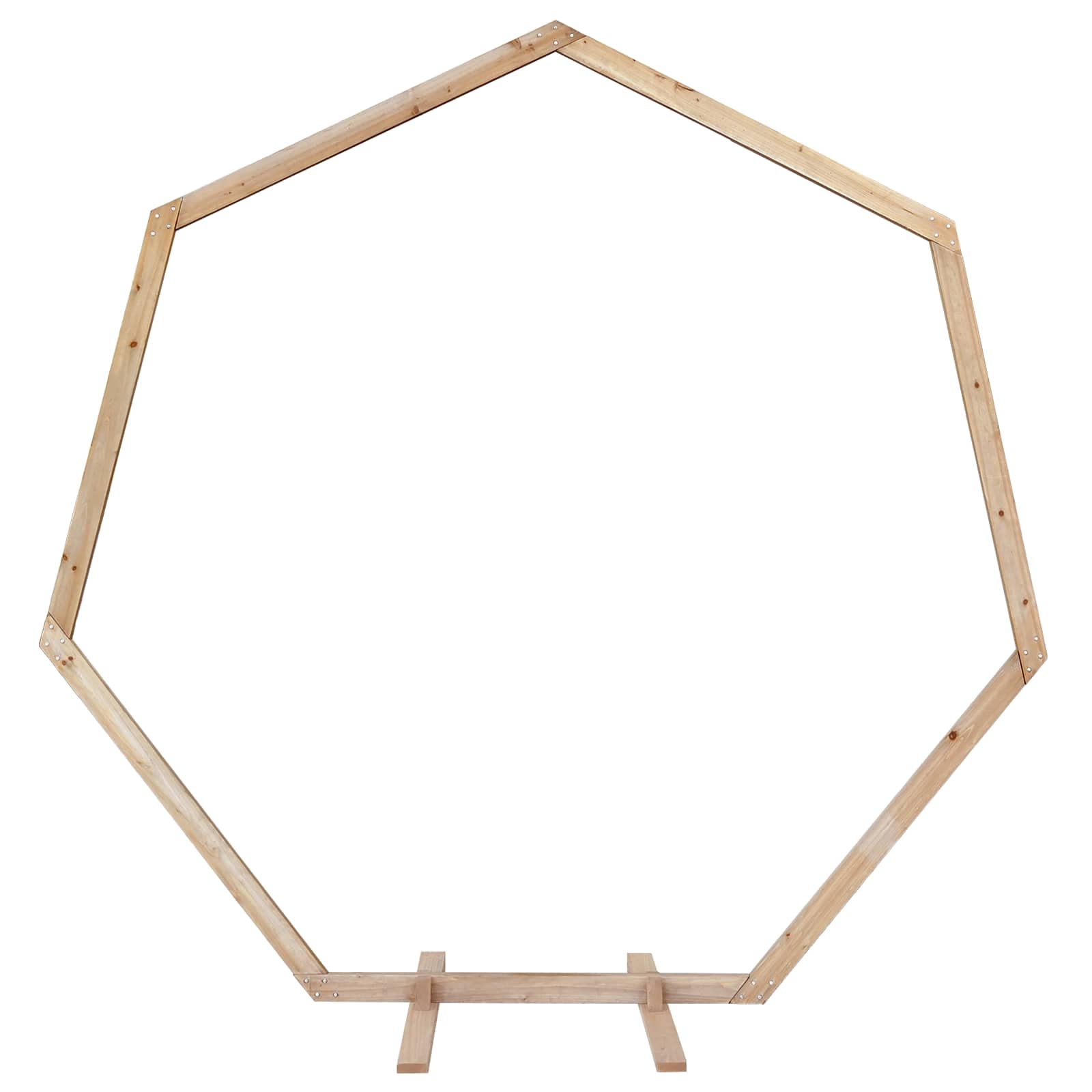 Vidaxx bordure de mariage marron clair 221 x 92 x 216 cm bois de pin massif