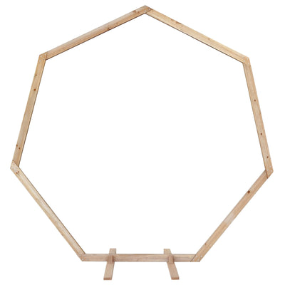 Vidaxx bordure de mariage marron clair 221 x 92 x 216 cm bois de pin massif