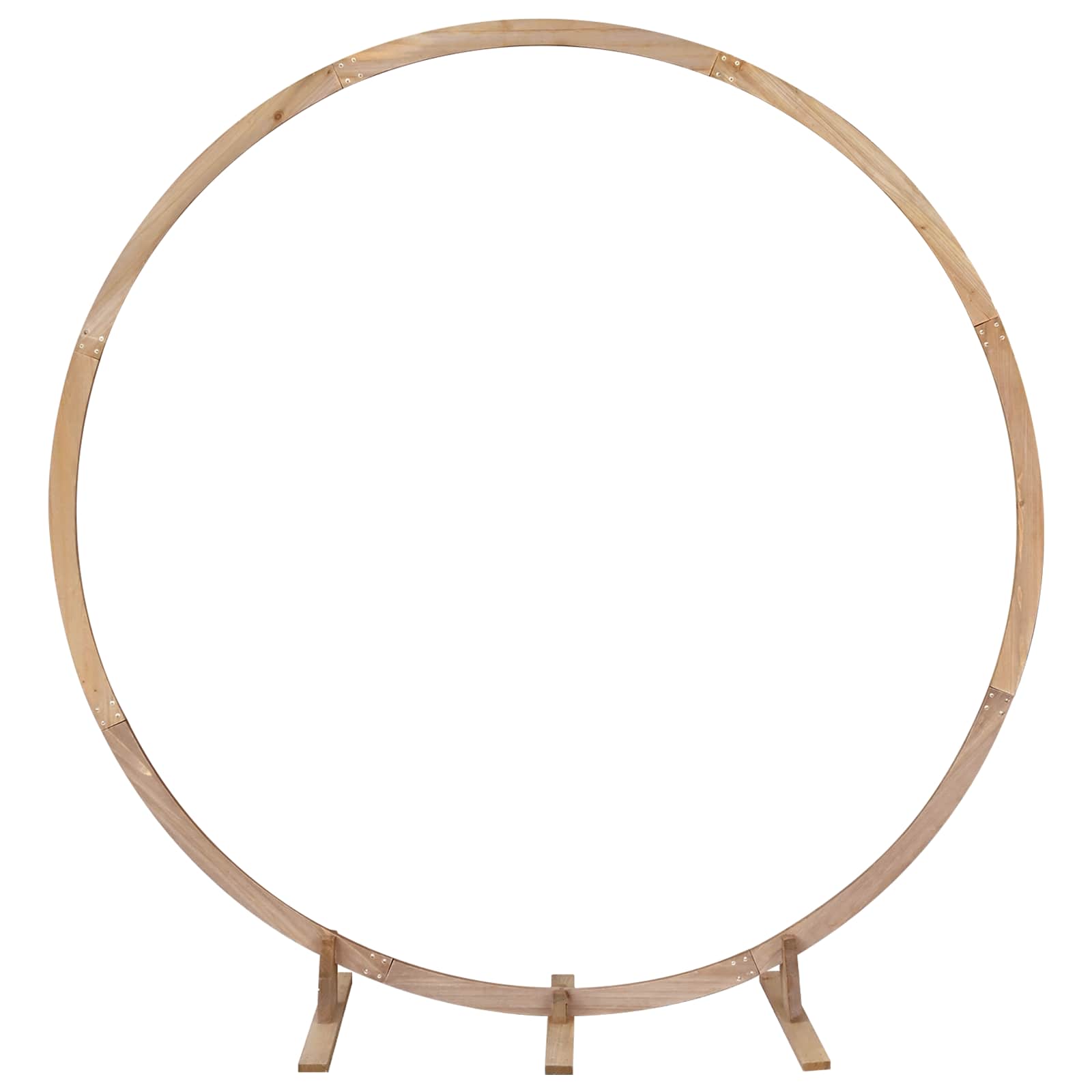 Vidaxx bordure de mariage marron clair 224 x 80 x 220 cm bois de pin massif