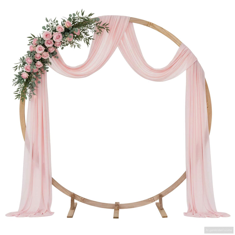 Vidaxx bordure de mariage marron clair 224 x 80 x 220 cm bois de pin massif