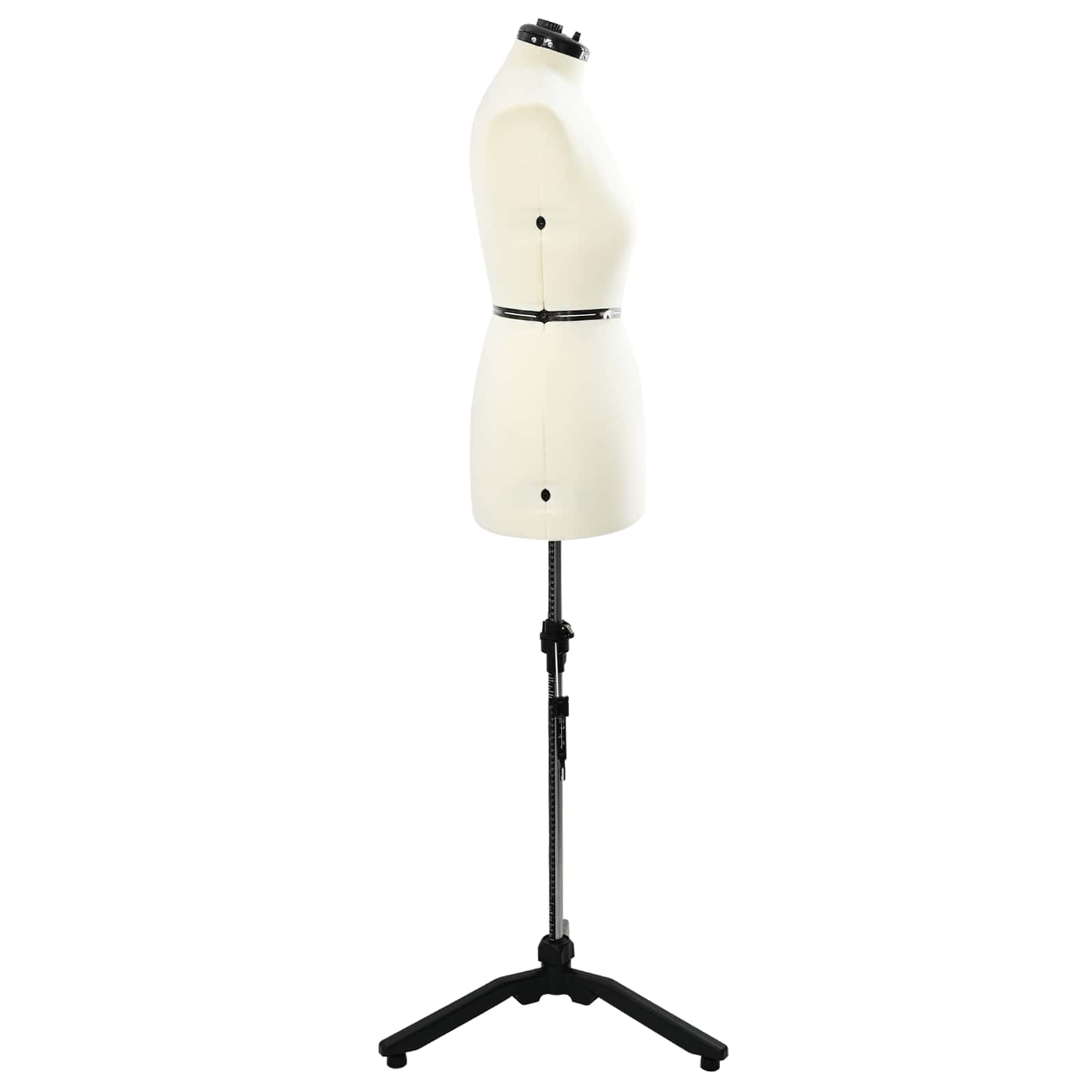 VidaXL robe réglable forme femme crème m velours