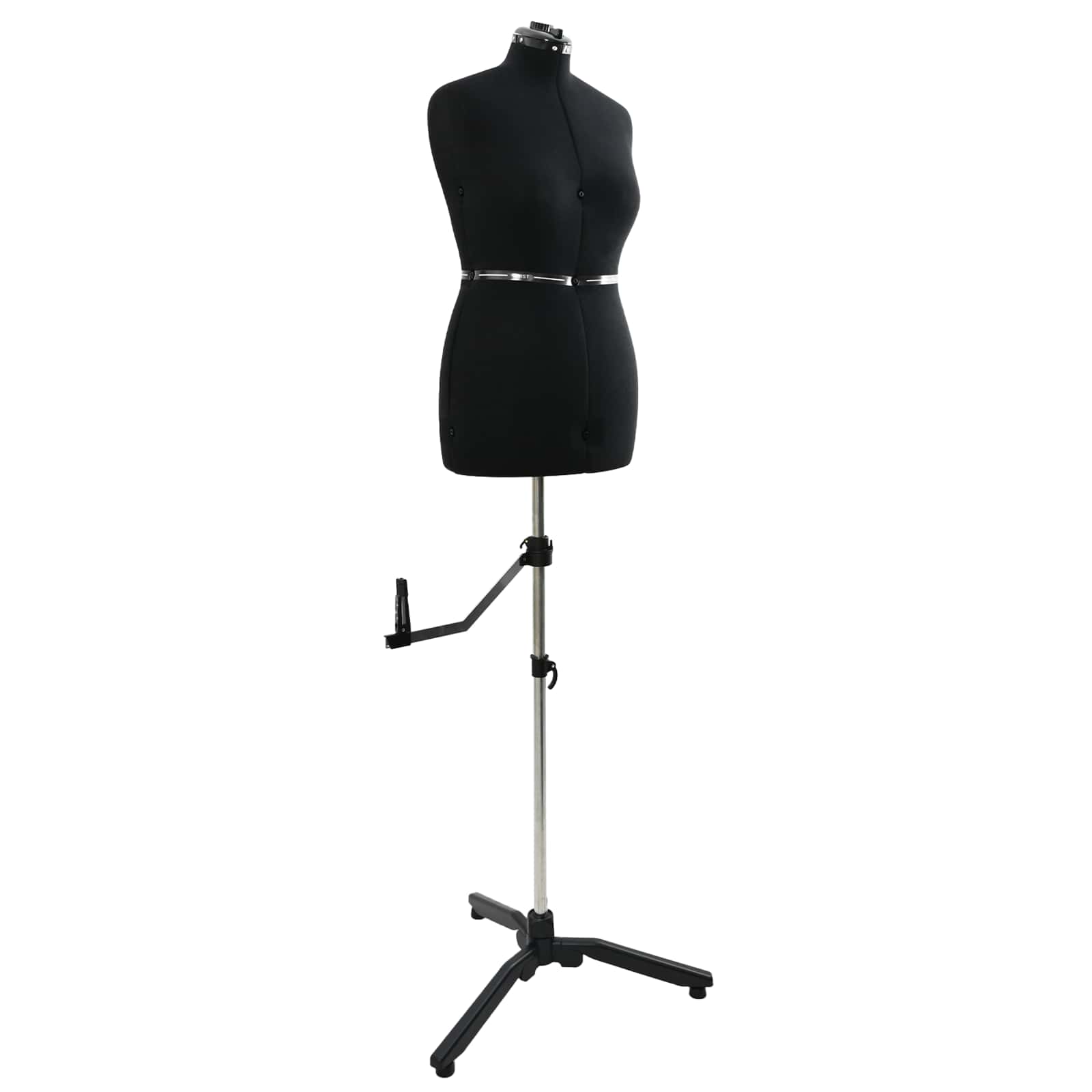 VidaXL robe réglable forme femme noir m velours