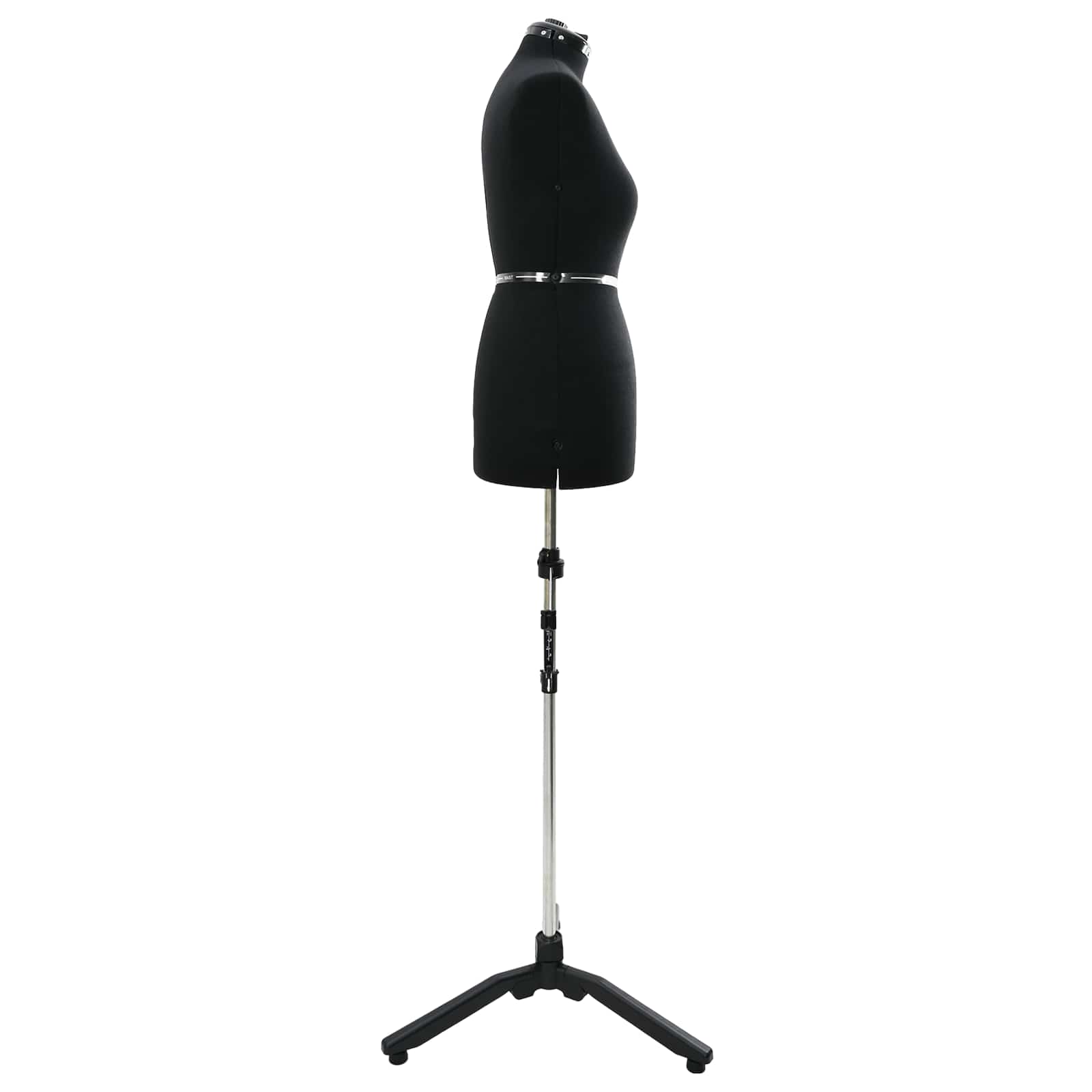 VidaXL robe réglable forme femme noir m velours