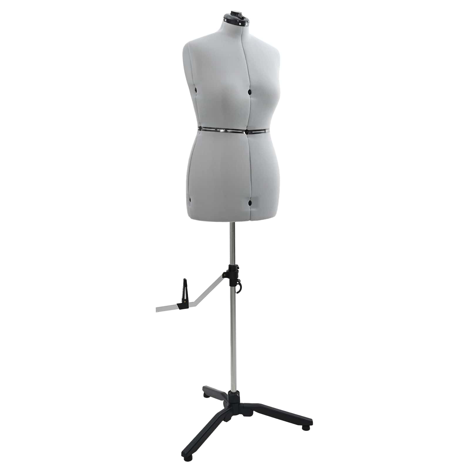 VidaXL robe réglable forme femme gris m velours