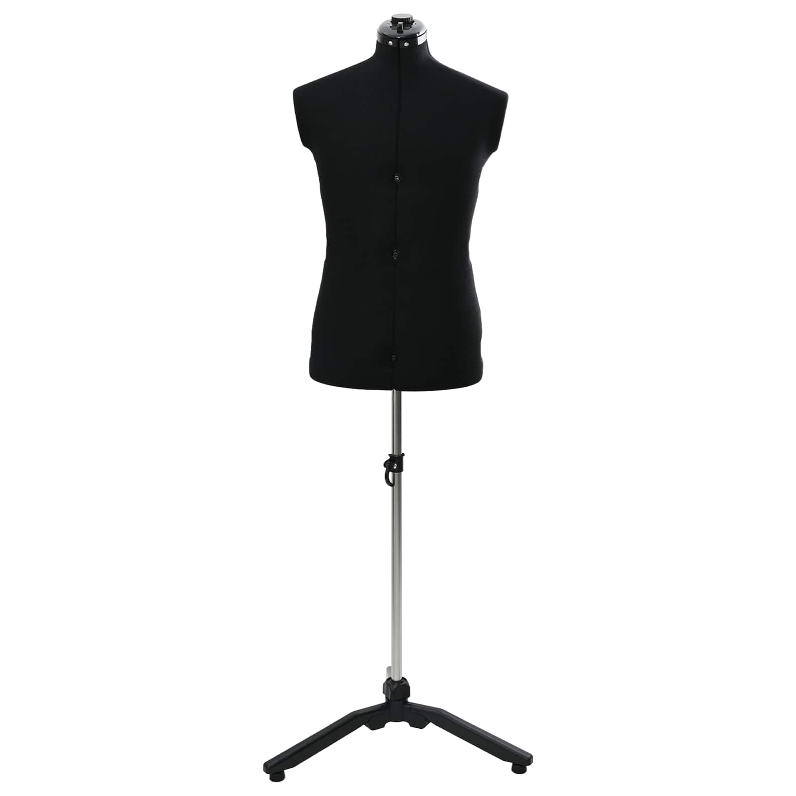VidaXL forme de robe réglable féminine noir 37,5-45,5 pouces tissu