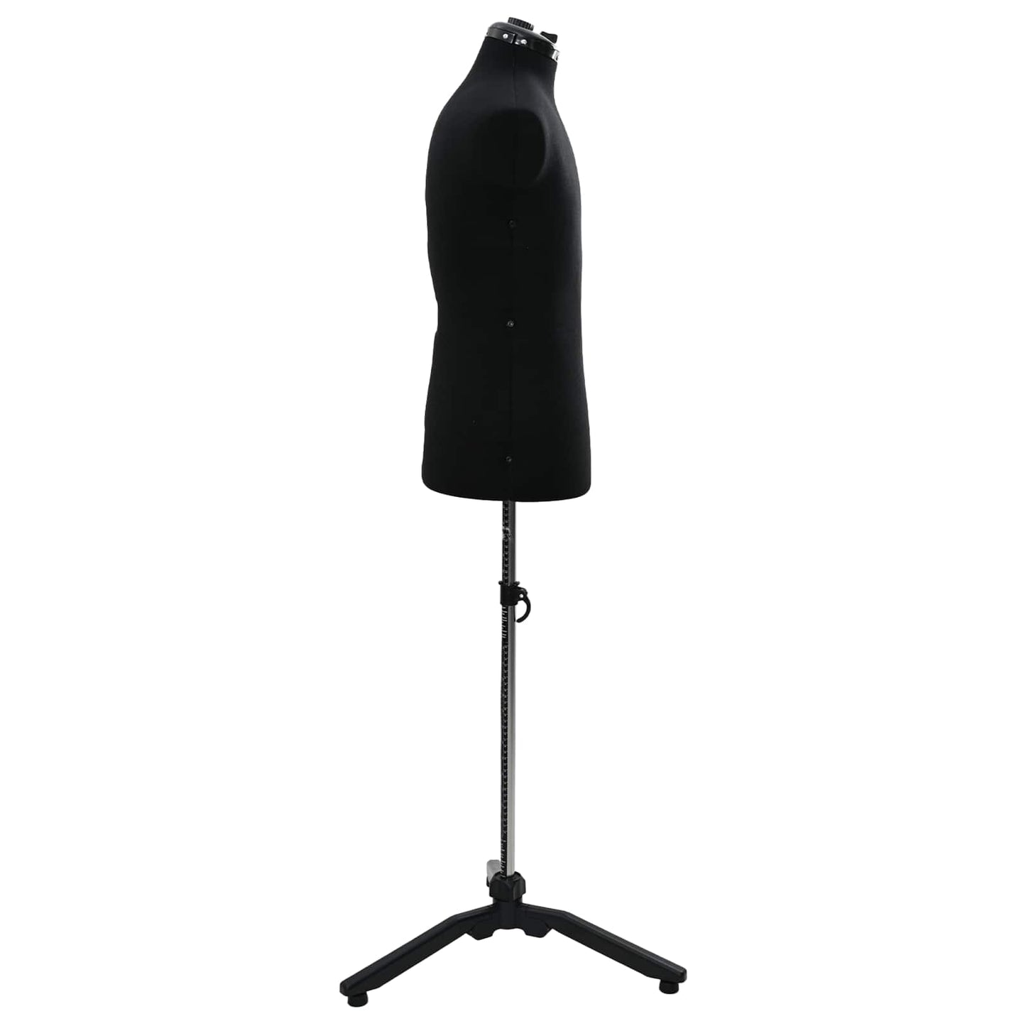 VidaXL forme de robe réglable féminine noir 37,5-45,5 pouces tissu