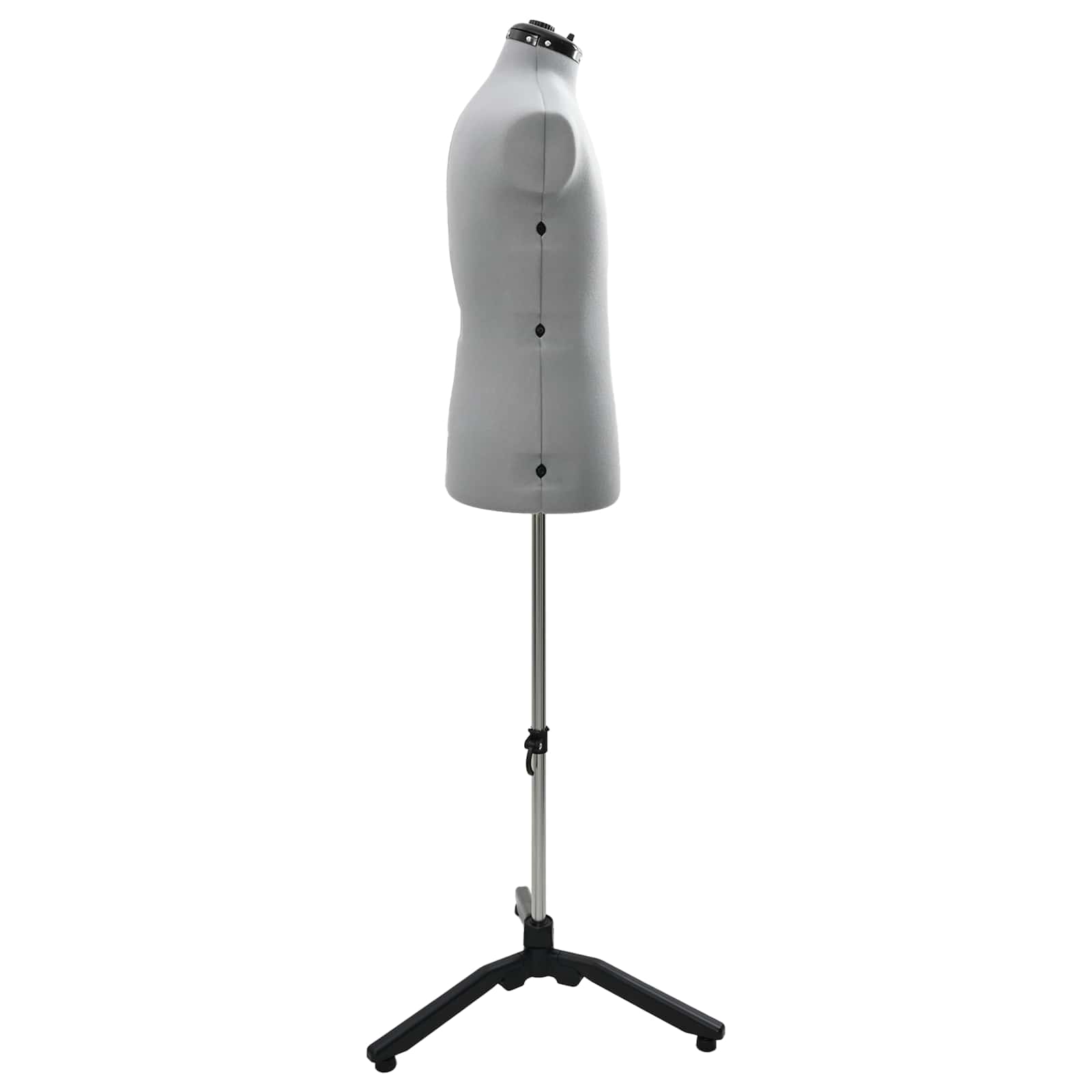 VidaXL forme de robe réglable féminin gris 37,5-45,5 pouces tissu