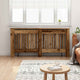 Vidaxx cache-radiateur vieux bois 172 x 19 x 81,5 cm bois traité
