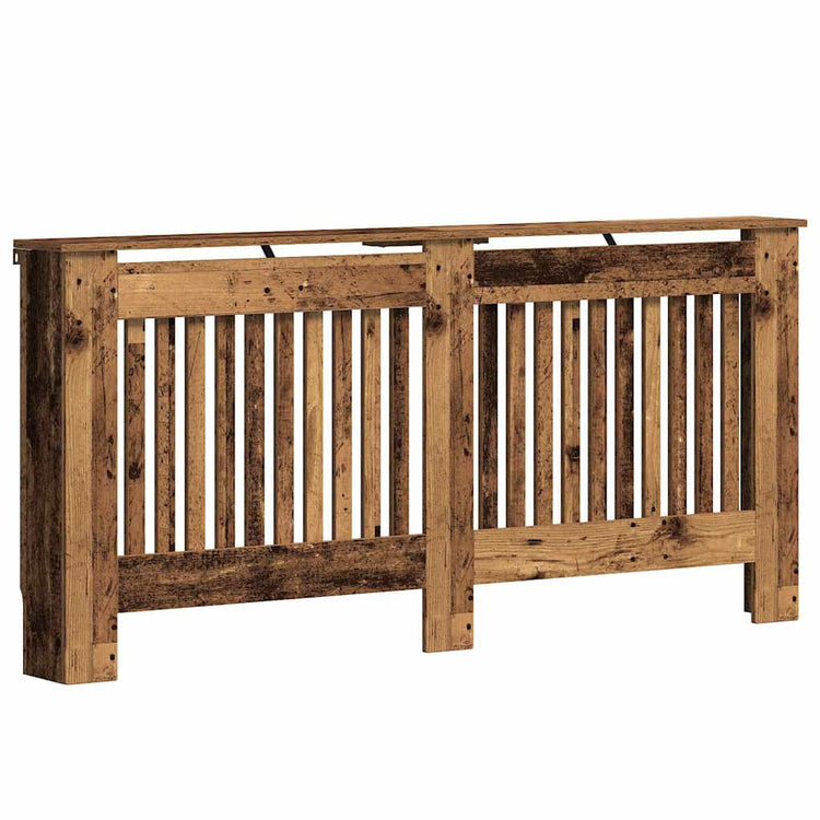 Vidaxx cache-radiateur vieux bois 172 x 19 x 81,5 cm bois traité