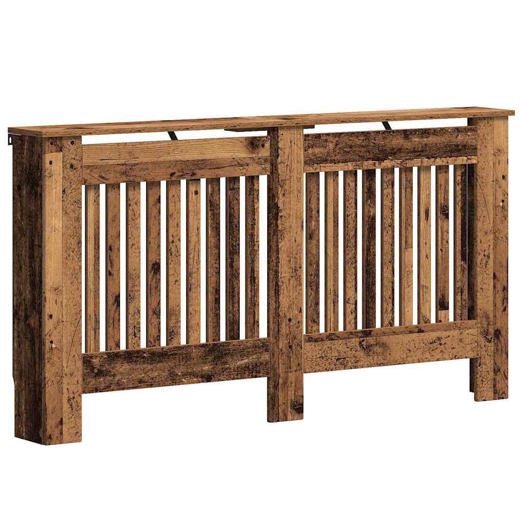 Vidaxx cache-radiateur vieux bois 152 x 19 x 81,5 cm bois traité