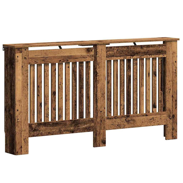 Vidaxx cache-radiateur vieux bois 152 x 19 x 81,5 cm bois traité