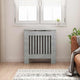 Vidaxx cache radiateur béton gris 78 x 19 x 81,5 cm bois d'ingénierie