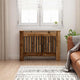 Vidaxx cache-radiateur vieux bois 112 x 19 x 81,5 cm bois traité
