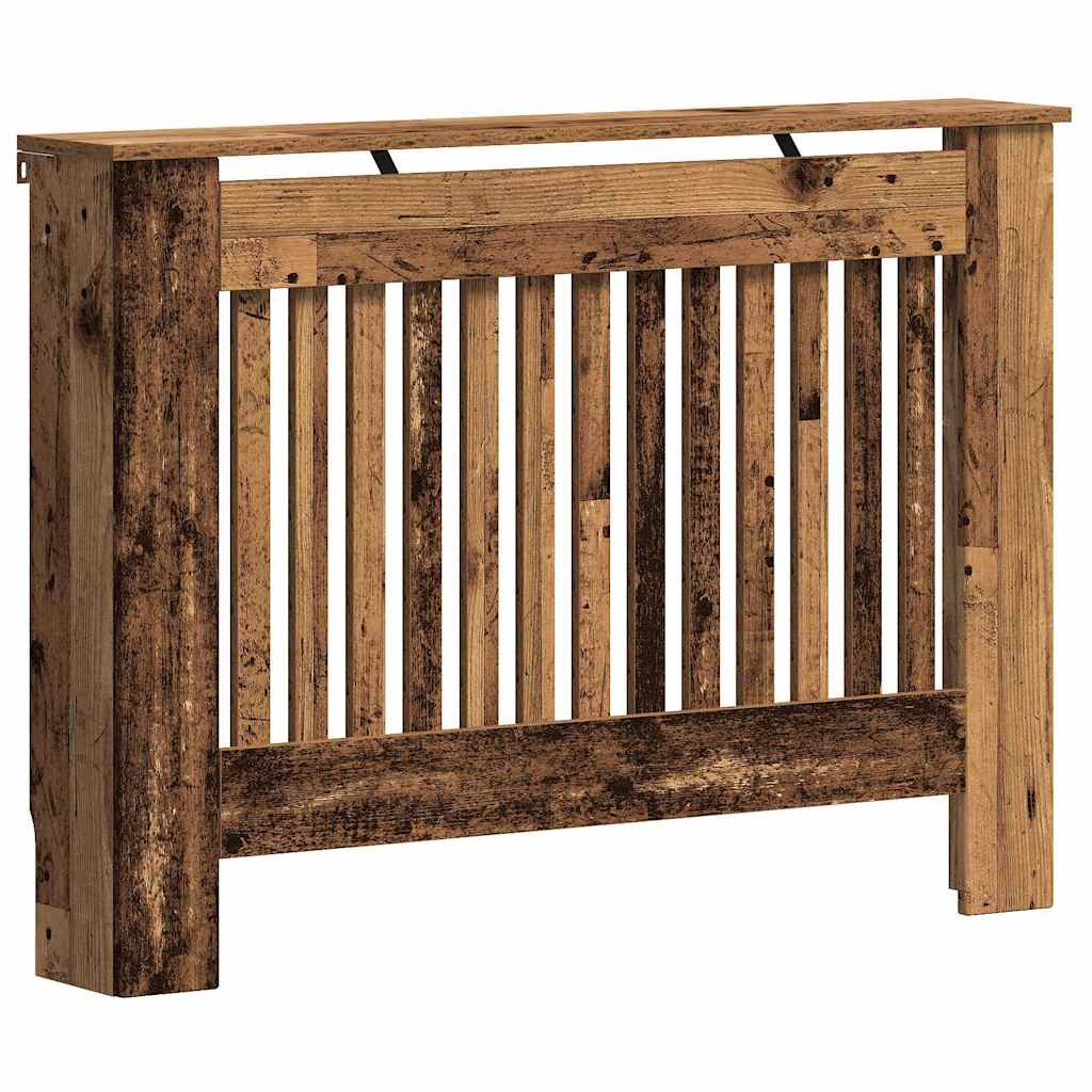 Vidaxx cache-radiateur vieux bois 112 x 19 x 81,5 cm bois traité