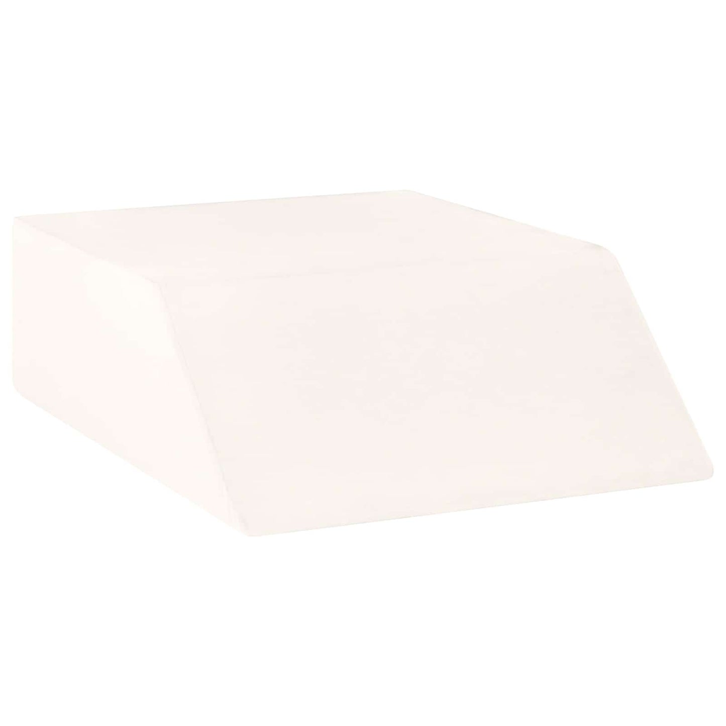 VidaXL coussin de jambe uni blanc 63 x 52 x 19,5 cm