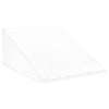 VidaXL coussin de jambe uni blanc 60 x 50 x 30 cm